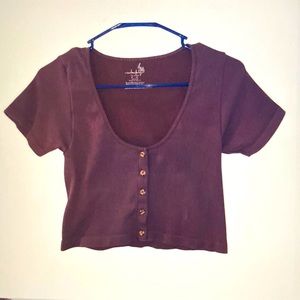 FREE PEOPLE intimately crop top